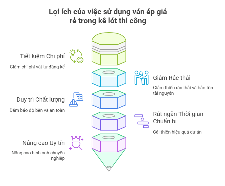 Lợi ích khi sử dụng ván ép giá rẻ làm kê lót sàn nội thất