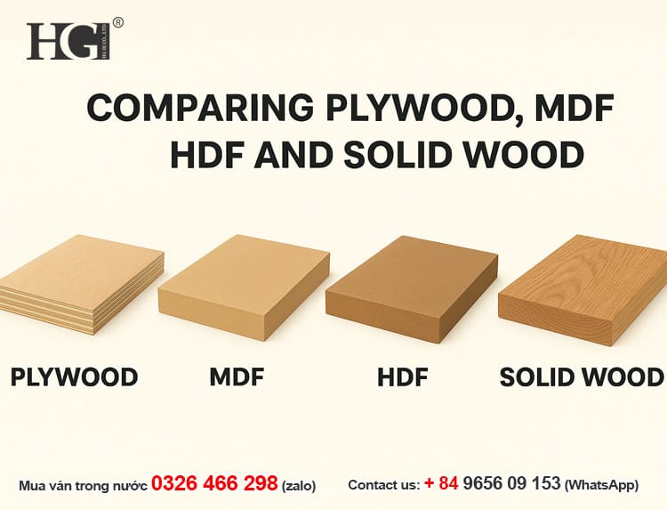 comparing plywood, mdg hdf