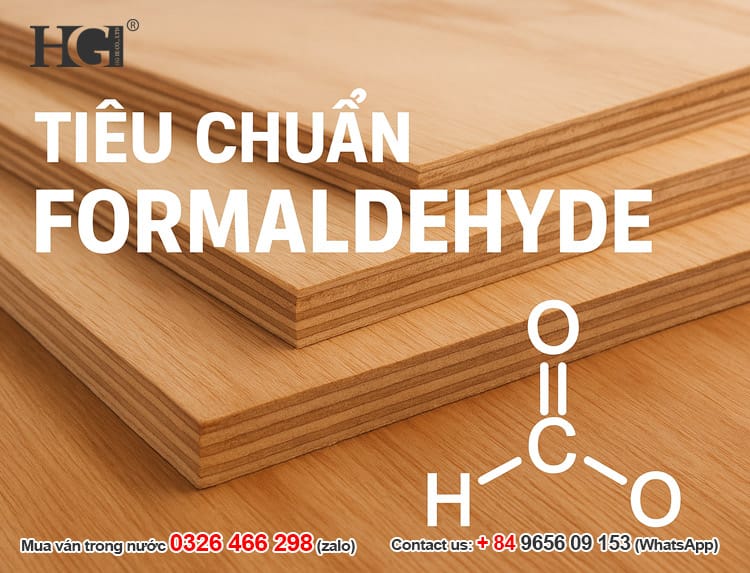 tiêu chuẩn formandehyde trong ván ép