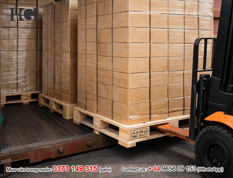 pallet ván ép xuất khẩu