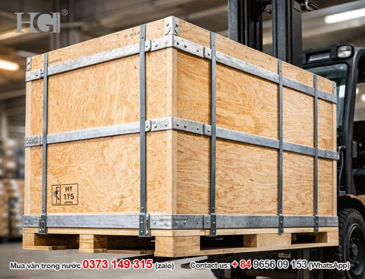 Durable Plywood Crates for Machinery Packaging